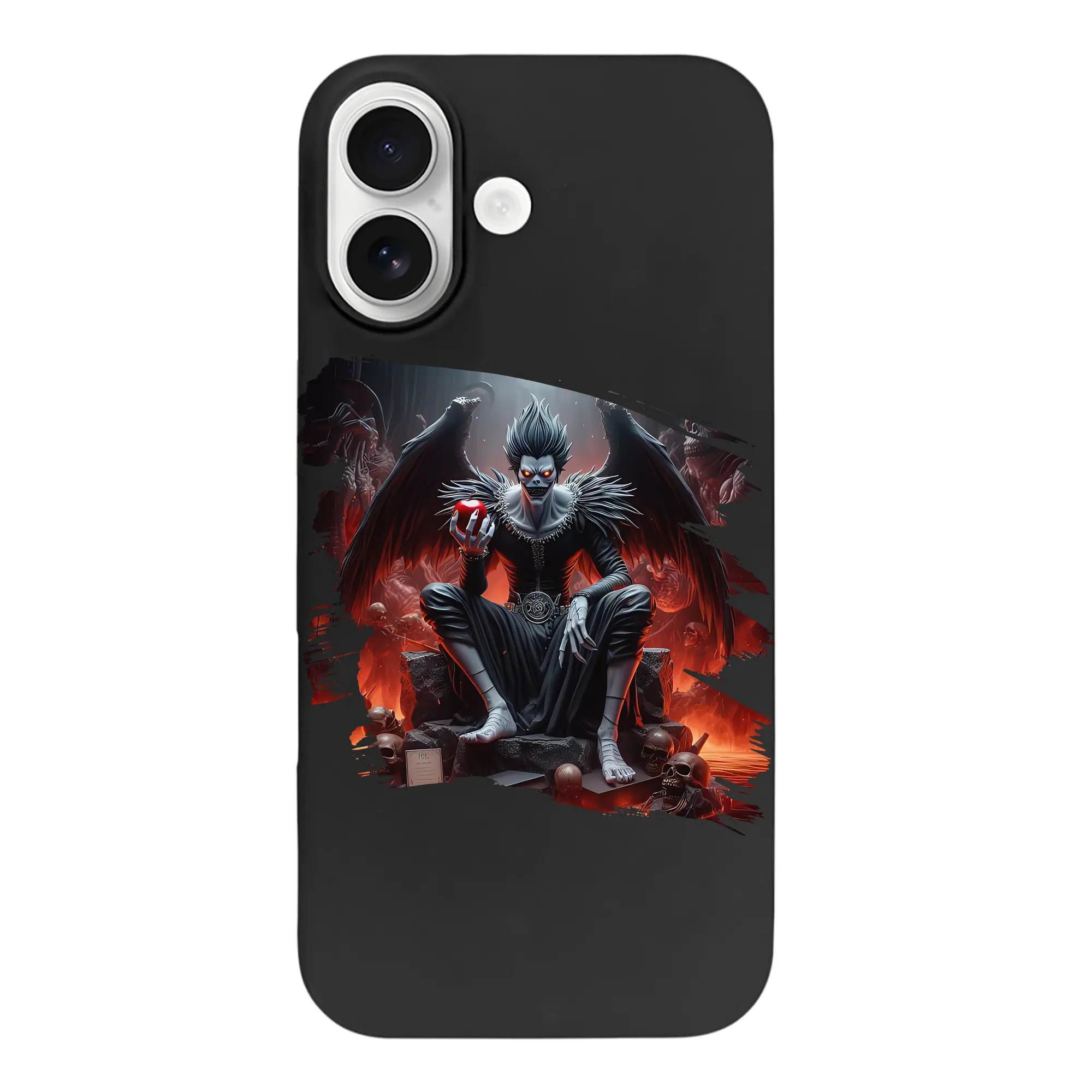 デスノート グッズ,リューク - iPhone 17 シリーズ シリコンケース 薄型 耐衝撃 指紋防止 ソフトタッチカバー 精密フィット 傷防止 保護ケース iPhone 17/17 Air/17 Pro/17 Pro Max 対応